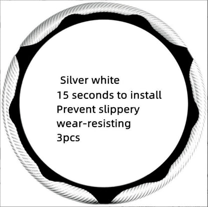 Non-Slip Car Steering Wheel Cover for 15 Inch Wheels