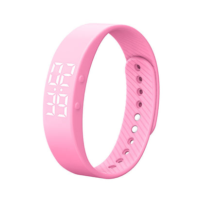 Silent Vibration Alarm Clock - Wrist-Worn Wake-Up Device for Heavy Sleepers, Avoids Disturbing Partners, 2 Intensity Levels, Up to 3 Alarms, 14+ Day Rechargeable Battery