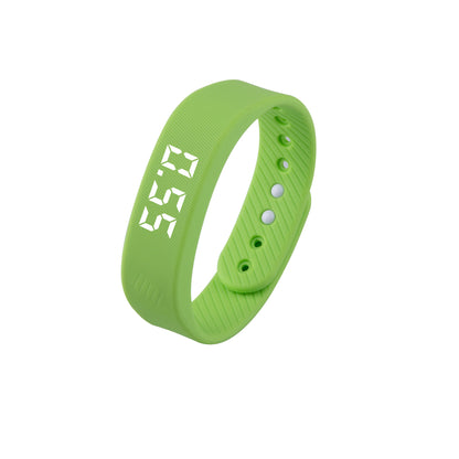 Activity Wrist Band with Silent Alarm & Step Counter