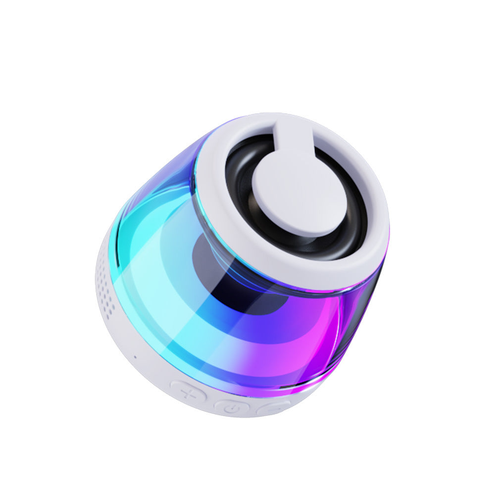 🔊 Monster Mini Bluetooth Speaker – RGB Lights, TWS Stereo & Magnetic Design