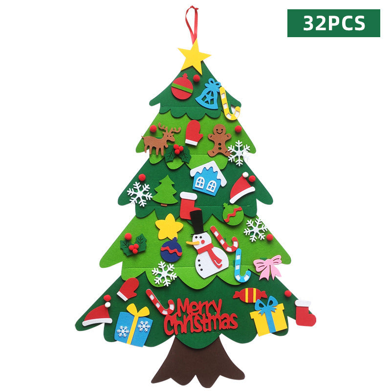 3.3FT DIY Felt Christmas Tree