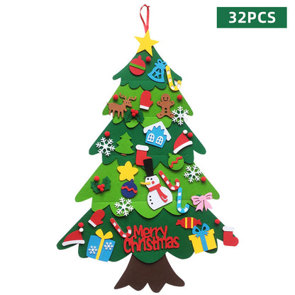 3.3FT DIY Felt Christmas Tree