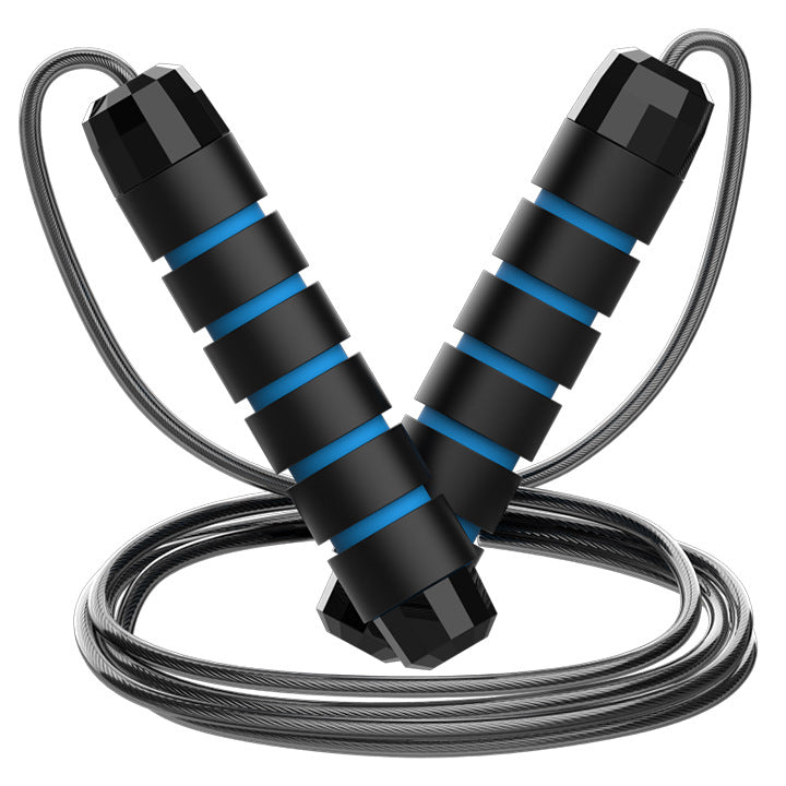 Weighted Speed Jump Rope – Adjustable Steel Cable with Ball Bearings for Fitness & Cardio