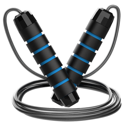 Weighted Speed Jump Rope – Adjustable Steel Cable with Ball Bearings for Fitness & Cardio