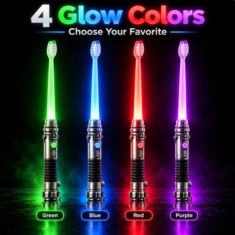 ⚡⚡LED Glow Toothbrush – Make Brushing Fun Again