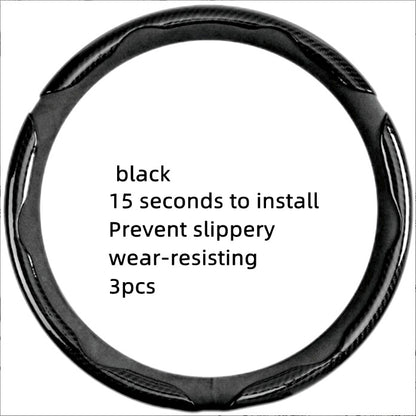 Non-Slip Car Steering Wheel Cover for 15 Inch Wheels