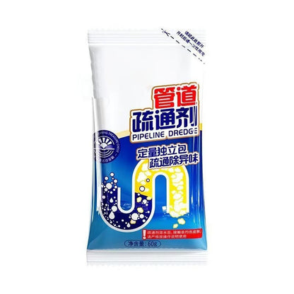 Household Safe Foam Mousse Drain Cleaner - Clog Remover, Deodorizer for Kitchen Drains and Sinks