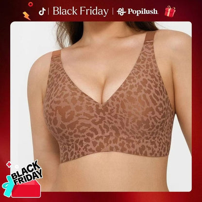 🏆Flash Sale⚡60K+ SOLD! Almost Gone💥💕Jelly Wireless Womens Comfortable Wireless Bras∣Push Up Bralettes∣Seamless Tshirts Bras∣Deep V