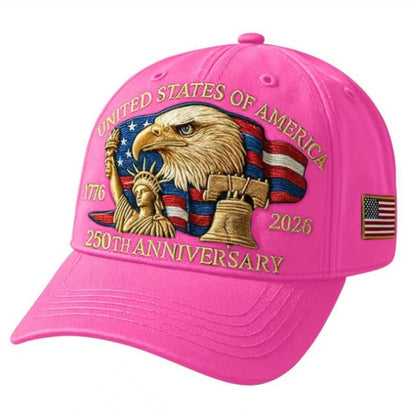 Eagle & Liberty – United States 250th Anniversary Hat