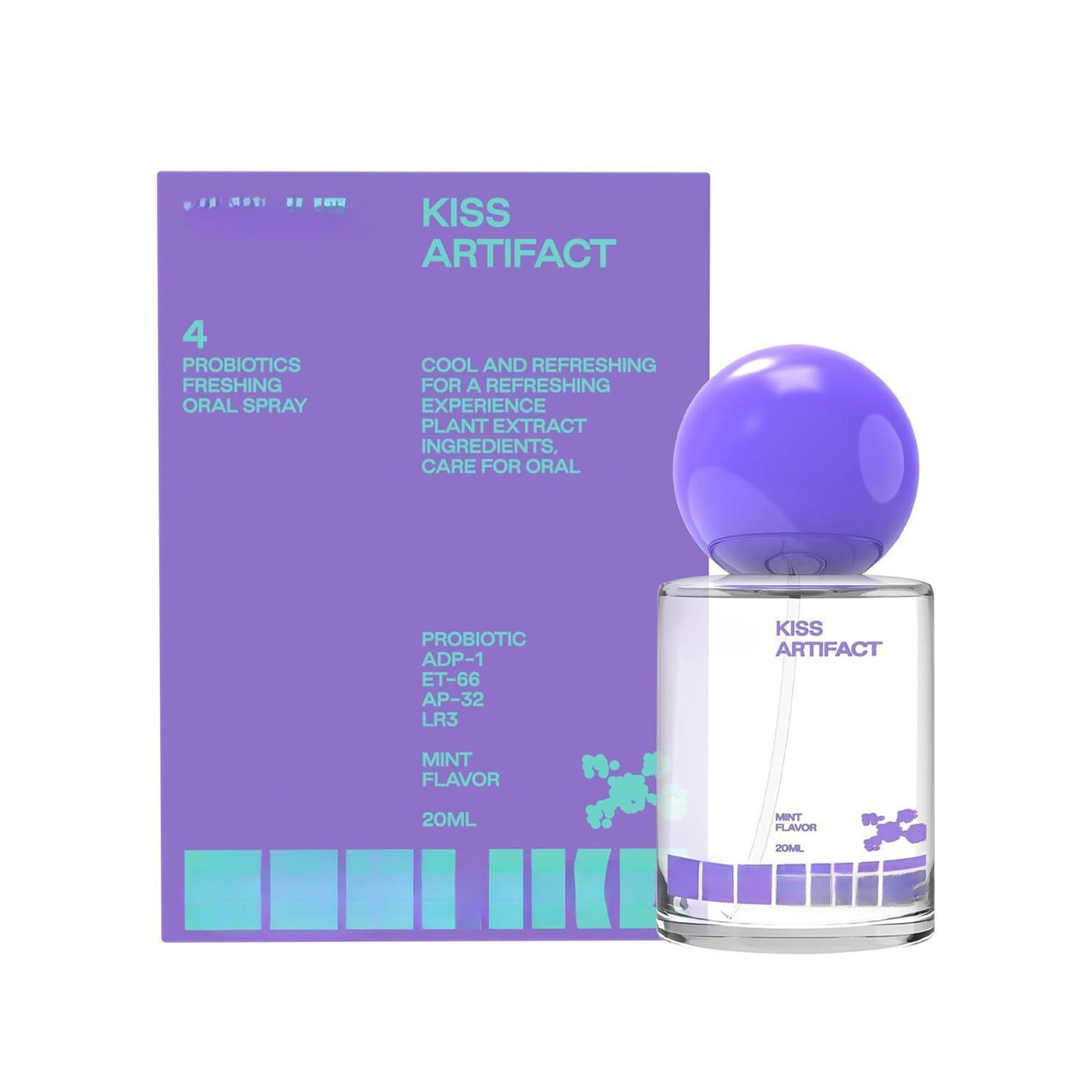 💨🍃Probiotic Oral Spray 20ml - Fresh Breath & Oral Care, Sugar-Free, Portable, Long-Lasting Freshness