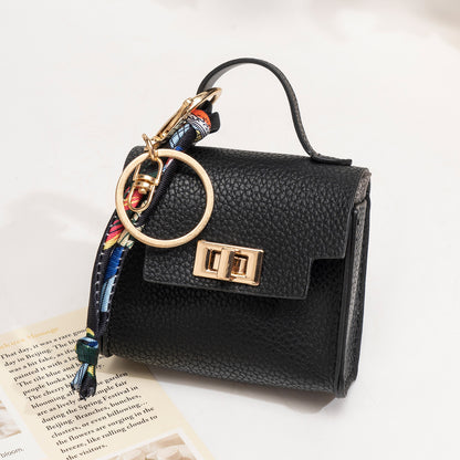 Mini Square Bag Pendant Keychain