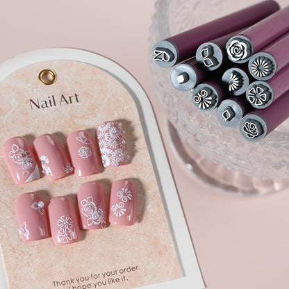 🔥LAST DAY 59% OFF - Nail Art Stamp Pen
