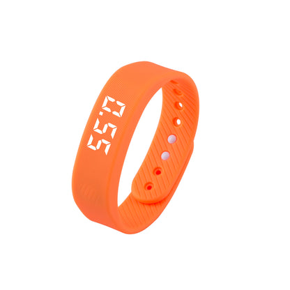 Activity Wrist Band with Silent Alarm & Step Counter
