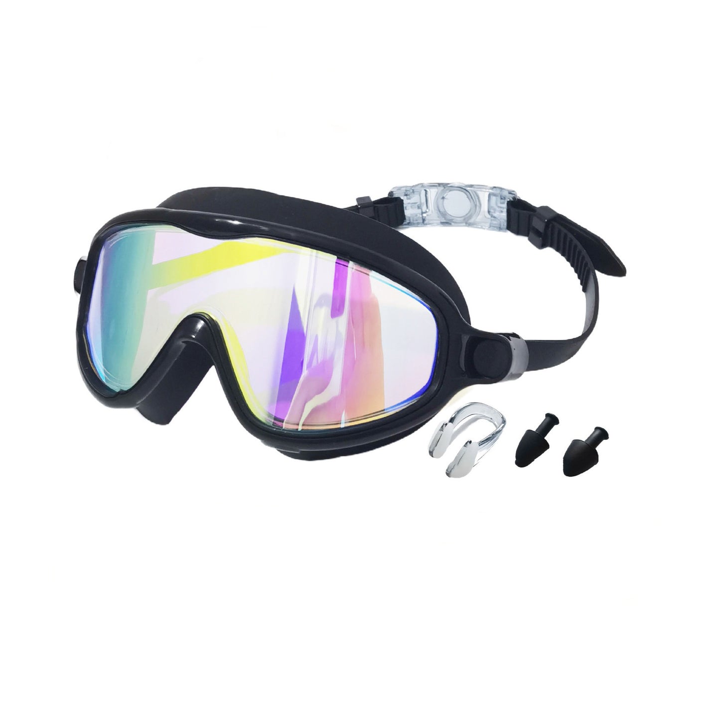 🏊🕶️Swim Goggles with Nose clip & Earplugs