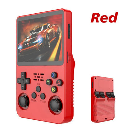 R36S Retro Handheld Game Console – 3.5" IPS Screen, Linux System, 3000mAh Battery, Preloaded Games