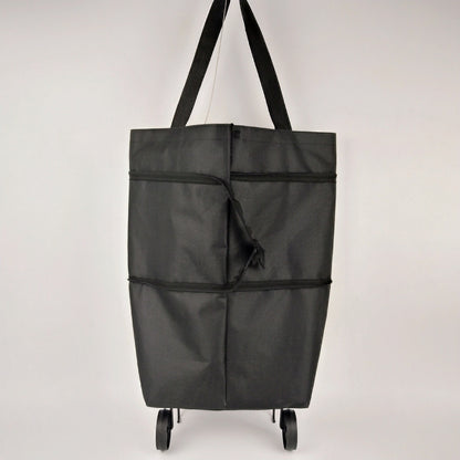 Foldable Shopping Trolley Bag with Wheels