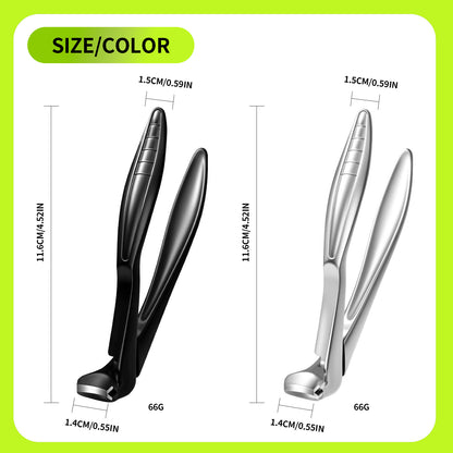🏆Flash Sale⚡40K+ SOLD! ✂️ Curved Nail Clipper – Ergonomic & Easy for Seniors 🖤