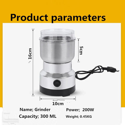 1. 🌿 50% OFF Today! High-Speed Stainless Steel Grinder for Fresh Spices, Coffee & Grains