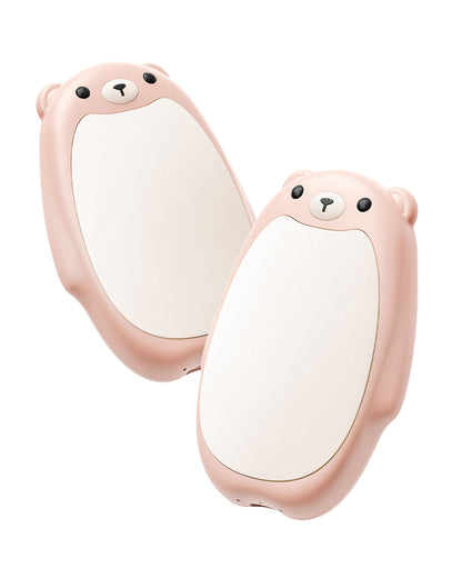 Cozy Bear Rechargeable Hand Warmers – 2-Pack Magnetic Design with 3 Heat Levels