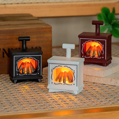 Miniature Dollhouse Fireplace Lamp
