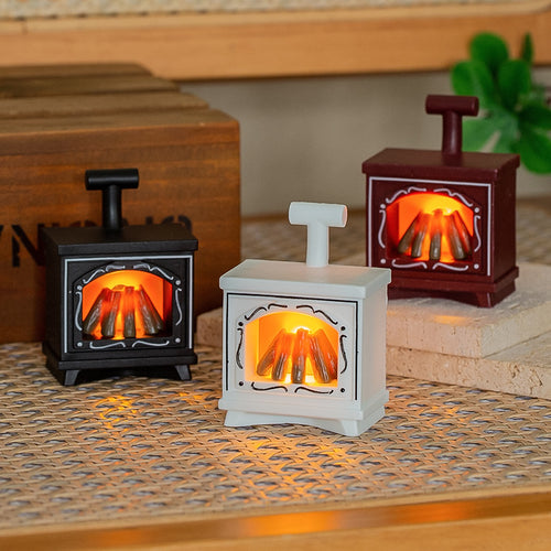 Miniature Dollhouse Fireplace Lamp