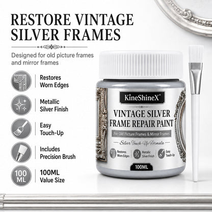 Gold Metallic Refinishing Repair Paste with Brush