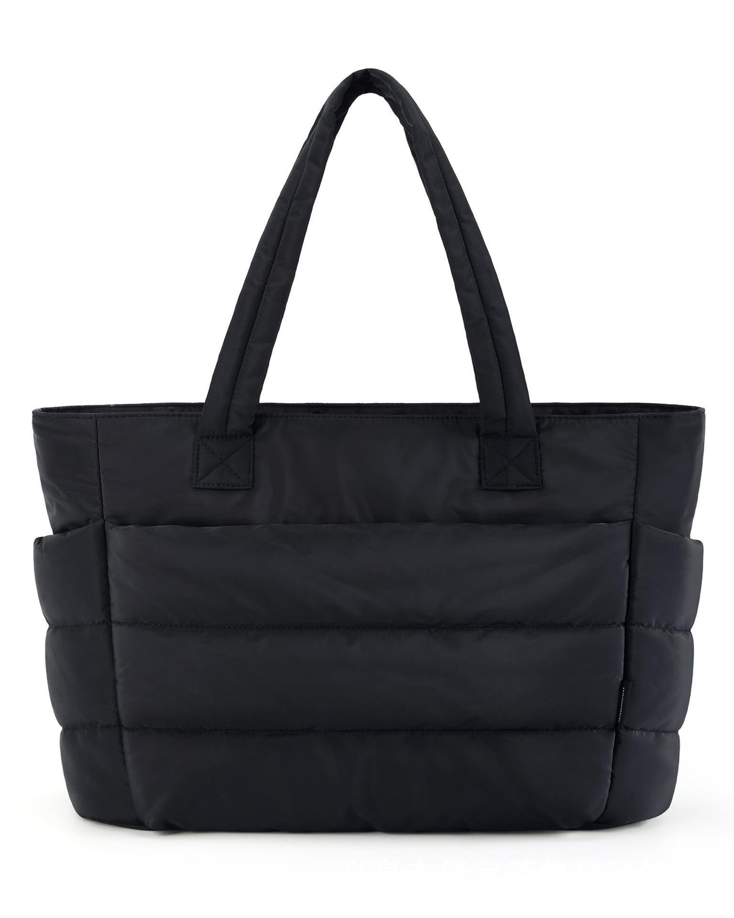 Quilted Puffer Tote Bag for Women – Large Capacity Laptop Shoulder Bag for Work, Travel & Everyday Use