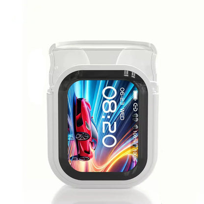 K10-AI-translator earbuds with smart display