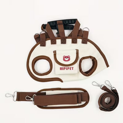 🔥2026 HOT SALE🔥Double-shoulder and hand-held pet leash backpack
