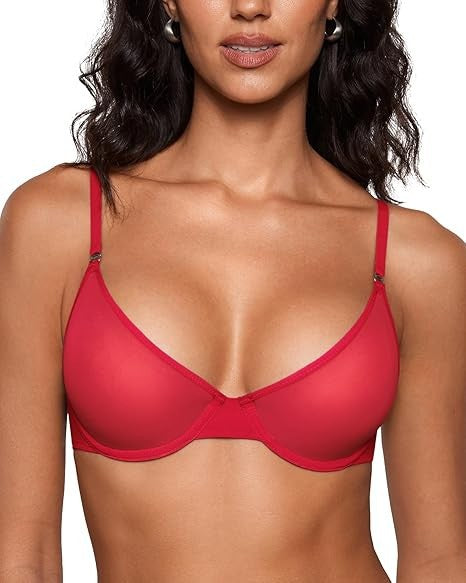 Seraphina Air Light Plus Size Mesh Underwire Bra