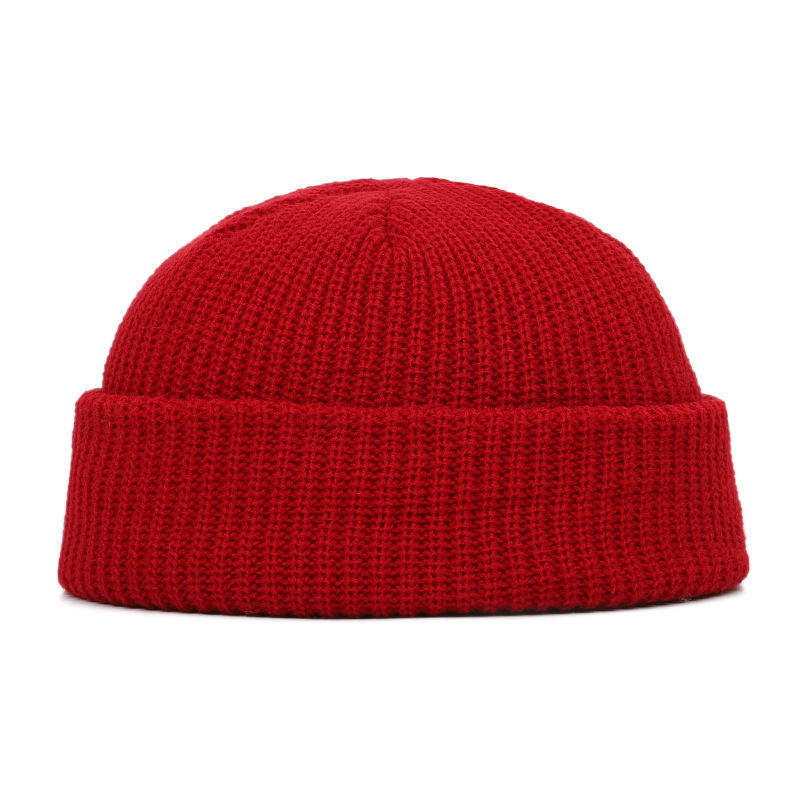 Men's Solid Color Beanie