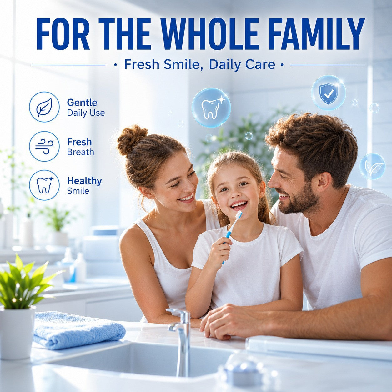 🦷 Probiotic Whitening Toothpaste Set – Stain Removal, Fresh Breath & Brightening Care