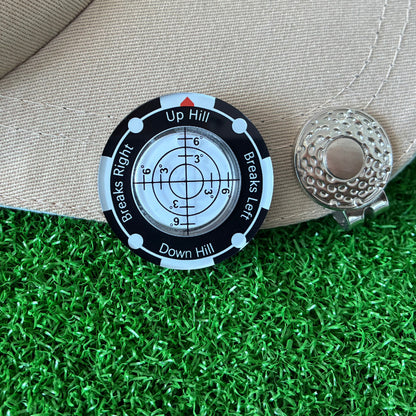 Portable Golf Green Reader & Ball Marker – High-Precision Putting Alignment Tool for Accurate Green Reading