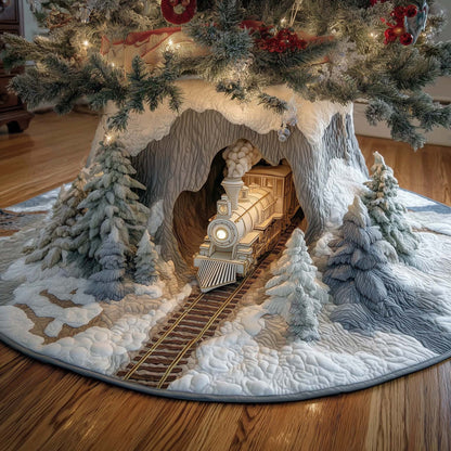 🎄 Christmas Special ✨ –🎅3D Optical Illusion Christmas Tree Skirt