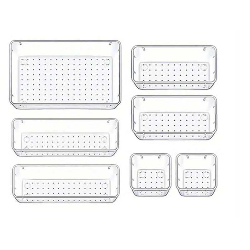 Vanity Drawer Organizer for Makeup, Jewelry & Gadgets (Silicone Tabs Not Included)