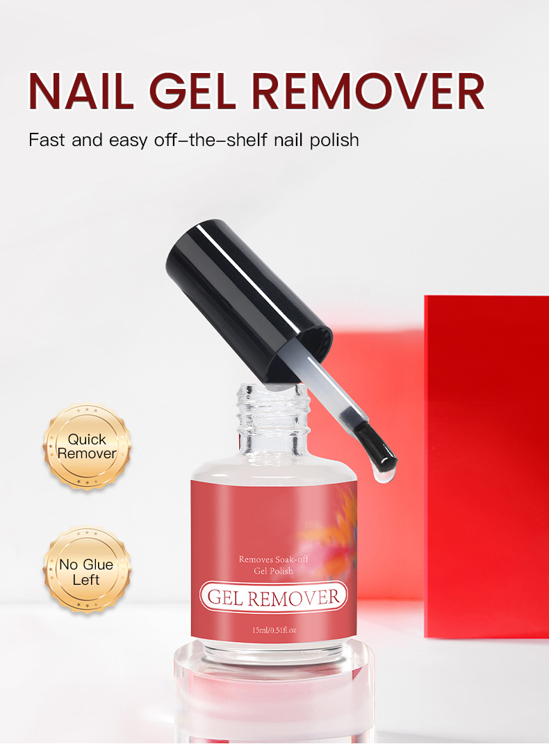 🔥BUY 1 GET 1 FREE💖 Easy-Off Gel Nail Polish Remover – Fast 3–5 Min Brush-On Formula