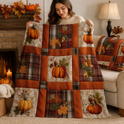 🎃 Halloween Pumpkin Ghost Blanket – Cozy Spooky Throw for Fall Movie Nights, Sofa & Bed