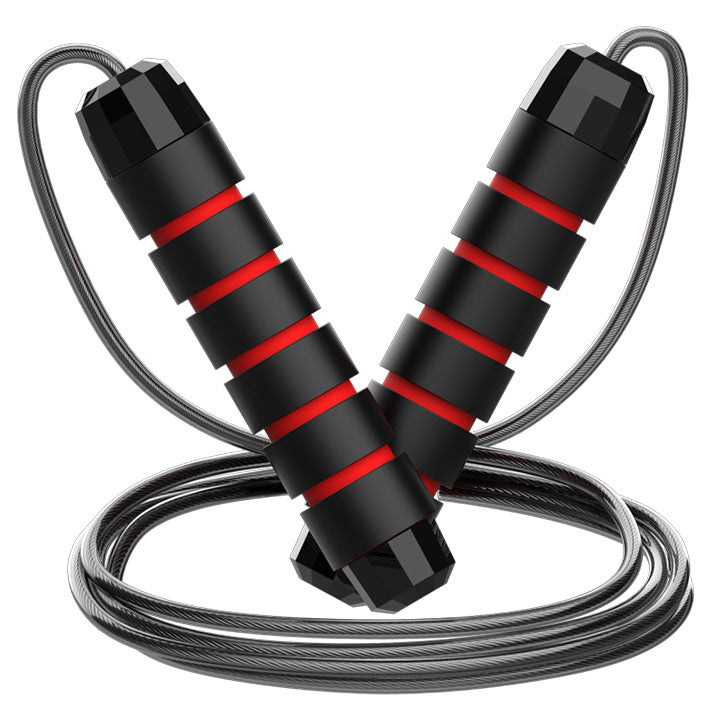 Weighted Speed Jump Rope – Adjustable Steel Cable with Ball Bearings for Fitness & Cardio