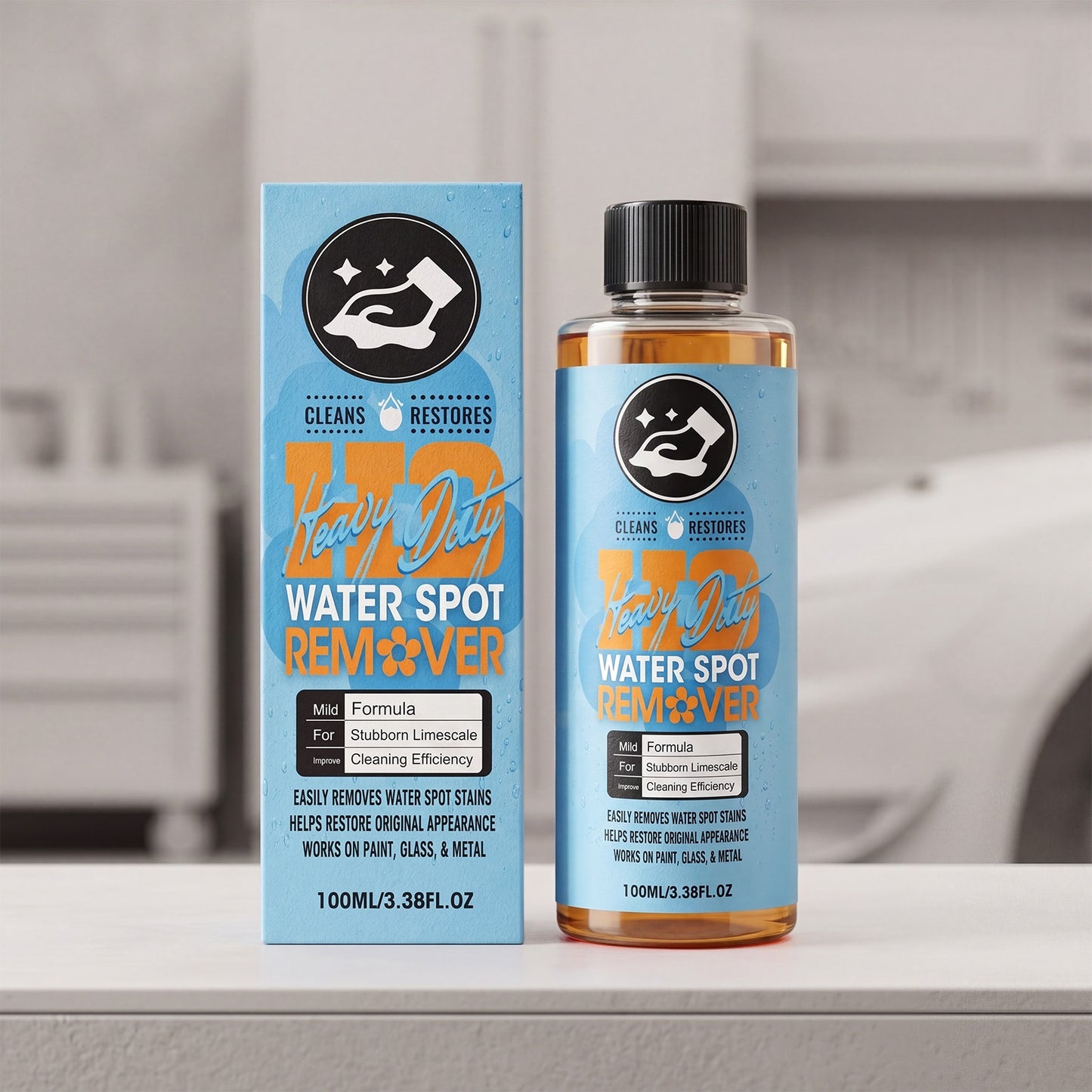 Heavy Duty Water Spot Remover - 16oz Gel Cleaner