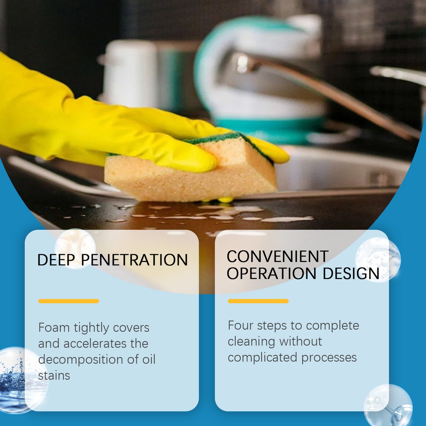 All Purpose Cleaner - Heavy Duty Degreaser for Stove, Grout & Kitchen, Oven cleaner