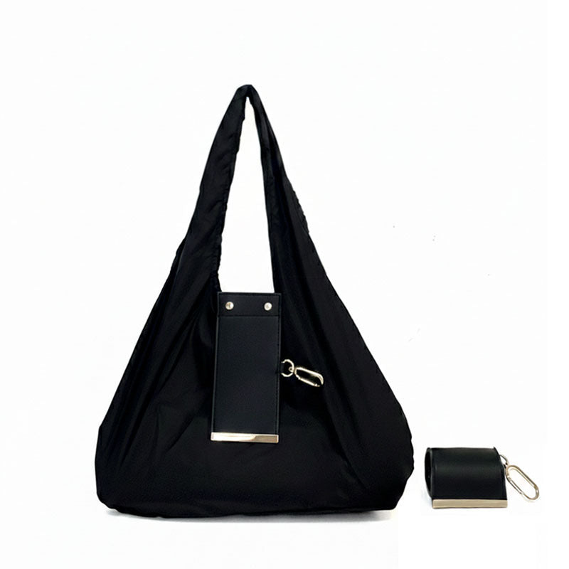 Foldable Keychain Tote Bag for Shopping & Travel