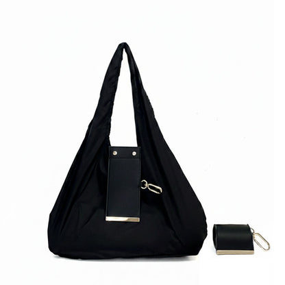 Foldable Keychain Tote Bag for Shopping & Travel