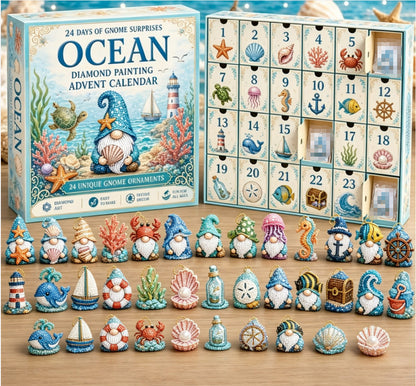 🎃✨ 31 Days of Gnome Surprises Halloween Diamond Painting Advent Calendar!!!