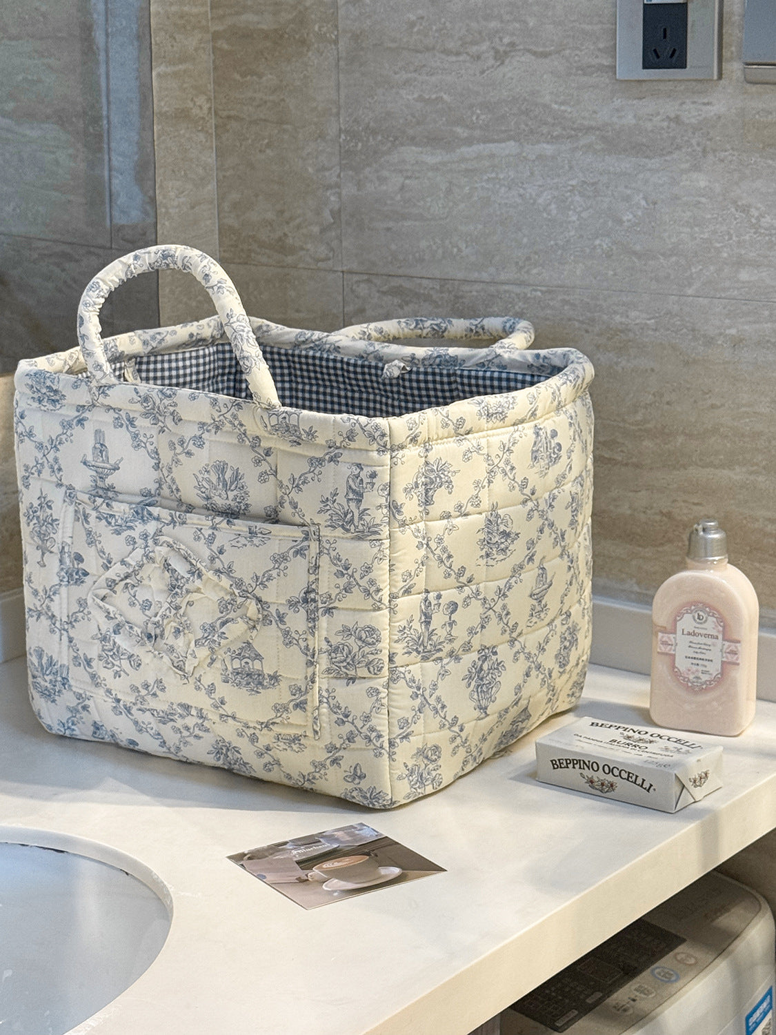 🚗Car Storage Basket with Handle | Foldable & Washable Multi-Purpose Fabric Box