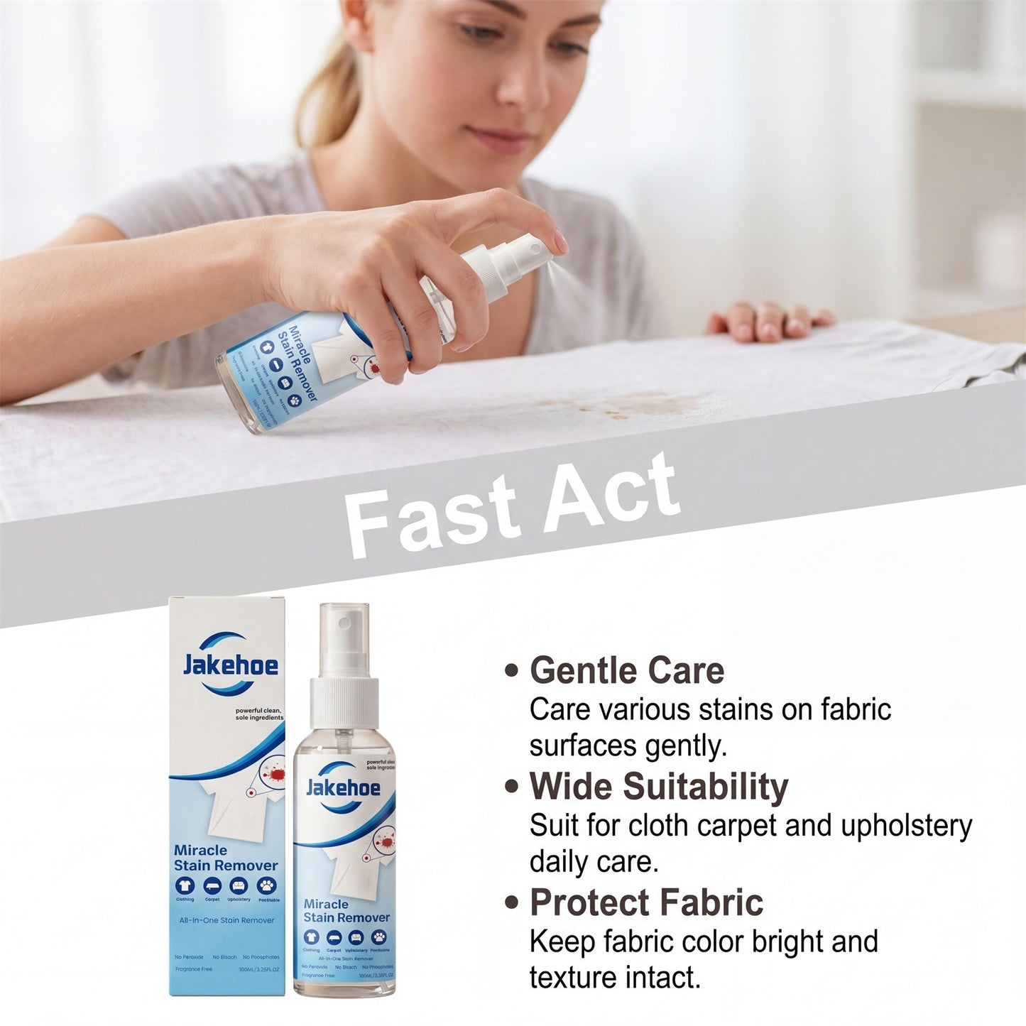 NEW! Miracle Stain Remover Spray