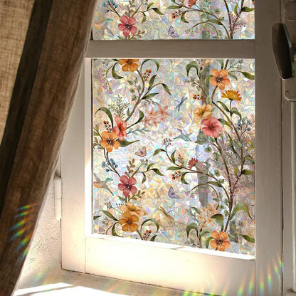 One-Way Privacy Window Film Heat Insulation Balcony Sunshade Glass Sticker Living Room Window Sunscreen