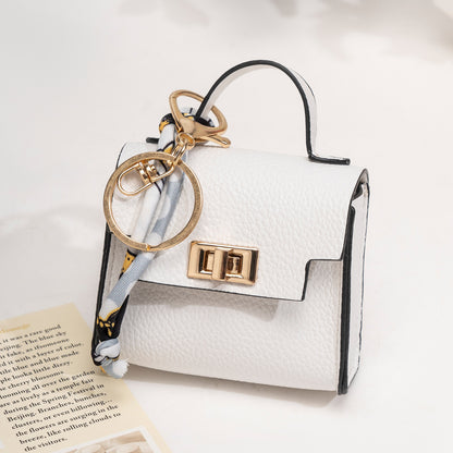 Mini Square Bag Pendant Keychain