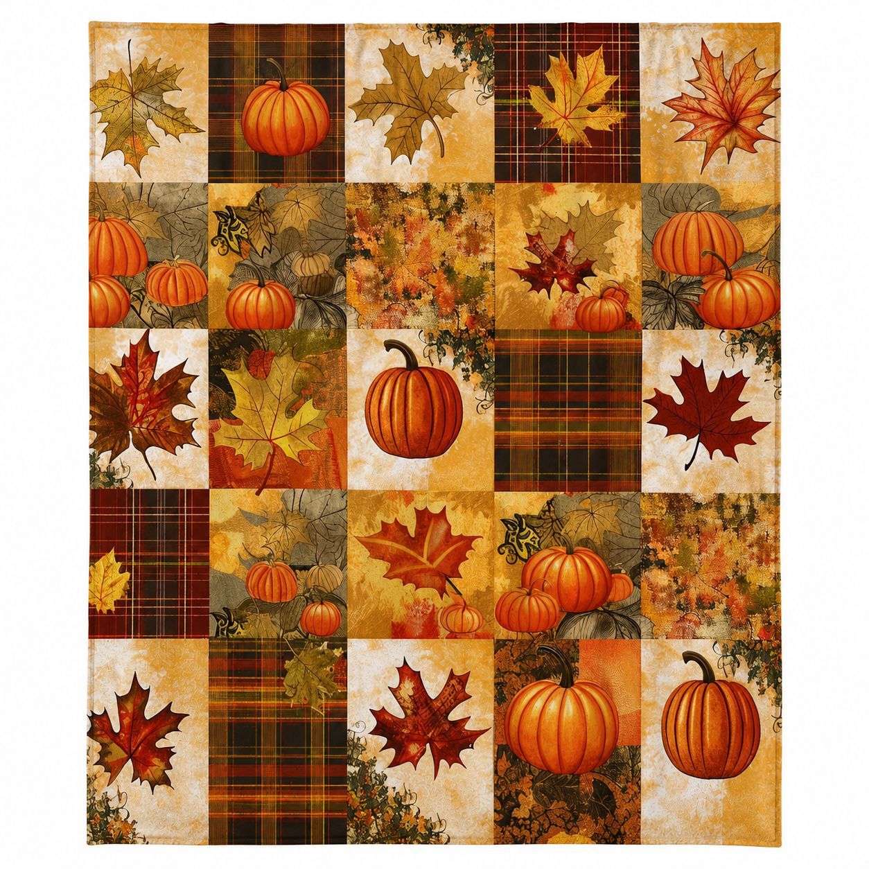 🎃 Halloween Pumpkin Ghost Blanket – Cozy Spooky Throw for Fall Movie Nights, Sofa & Bed