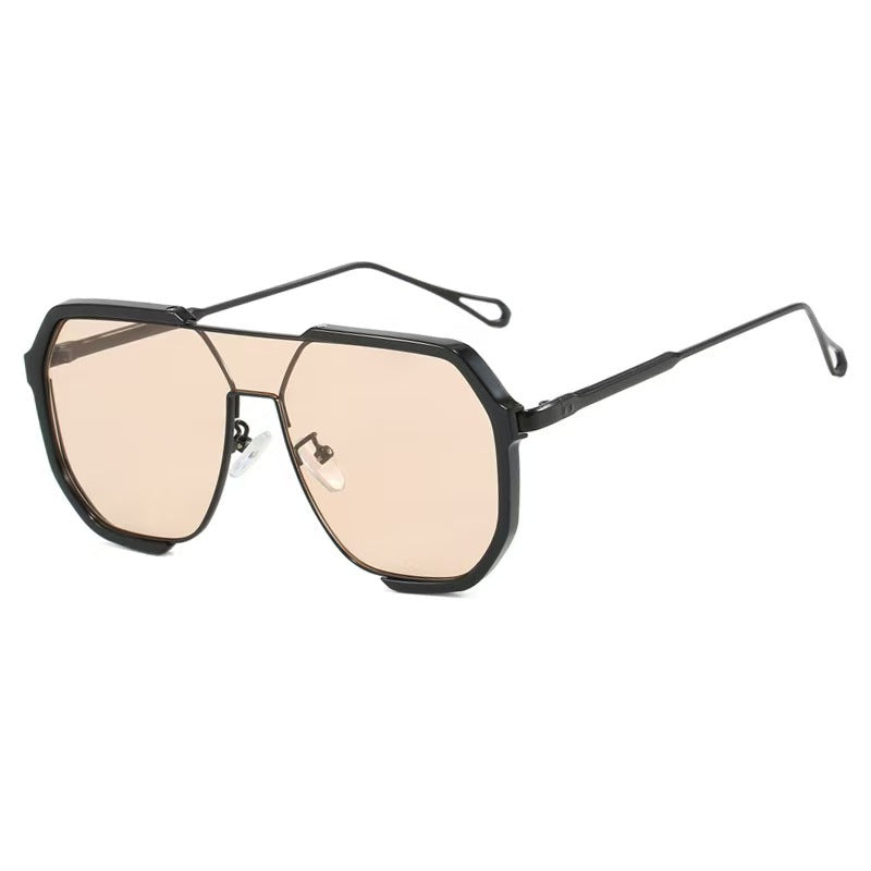 Unisex Flat Top Square Eyeglasses – Trendy Stylish Frames for Women & Men, Everyday Wear & Parties