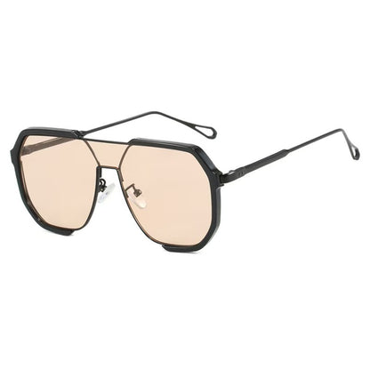 Unisex Flat Top Square Eyeglasses – Trendy Stylish Frames for Women & Men, Everyday Wear & Parties